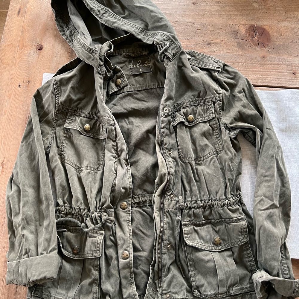 Aritzia Army Green Jacket